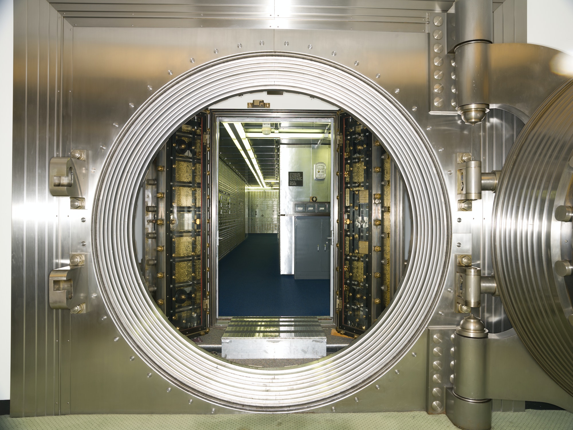 Bank Vault Interior